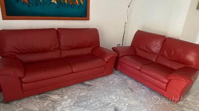 Divano in vera pelle by Natuzzi
