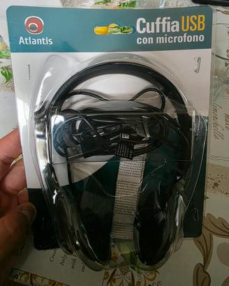 Cuffie usb con microfono 
