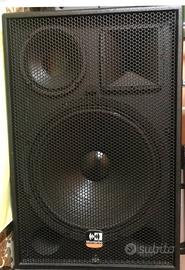 casse Montarbo t12a  1coppia amplificate 3 vie 