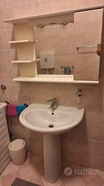 mobile lavabo bagno e specchio