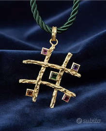 Collier Tormaline handmade oro giallo 18kt