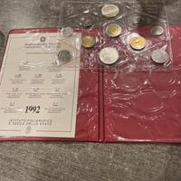 Serie Divisionale repubblica 1992 con 2 argenti