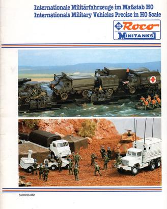 Catalogo Minitanks Roco 1983