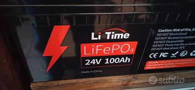 Batteria Lifepo4 24V 100Ah