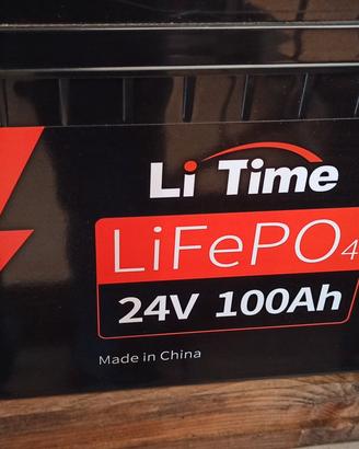 Batteria Lifepo4 24V 100Ah