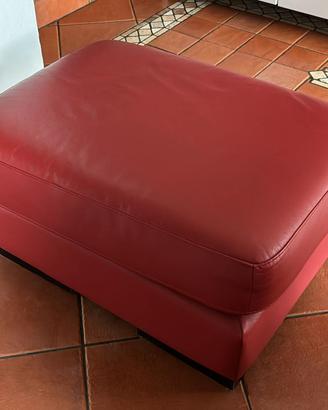 Puff rosso da solotto