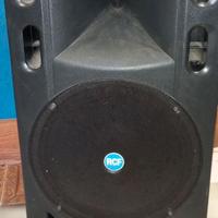Coppia casse RCF + Rack mixer