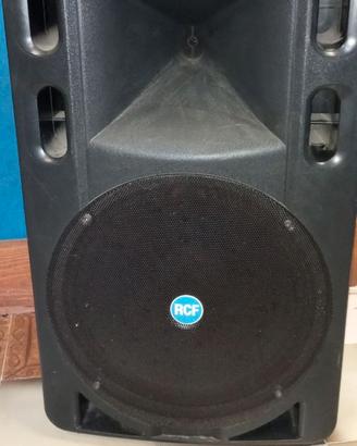 Coppia casse RCF + Rack mixer