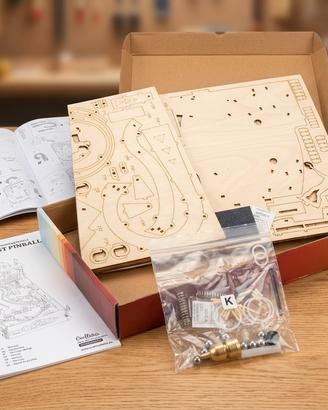 Flipper in Legno 3D Meccanico Wild West - Nuovo