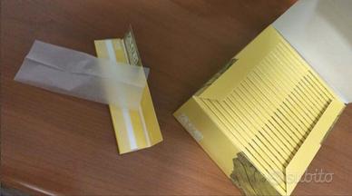 Box 50 libretti cartine lunghe trasparenti