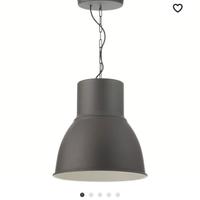 Lampadario Ikea grigio scuro
