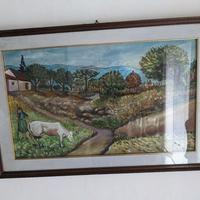 Quadro raffigurante Fattoria di contadini 