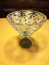 Porta frutta in cristallo