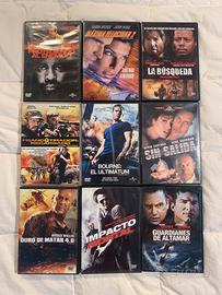 film DVD in lingua spagnola d’azione