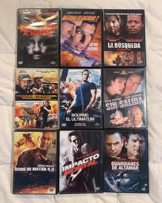 film DVD in lingua spagnola d’azione