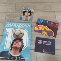 Calendario 2021 Maradona+Poster/Libro Campo Nou