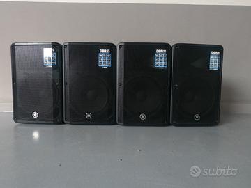 Yamaha BBR15 15" 1000Watt Amlifikate 132 Spl