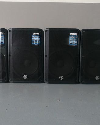 Yamaha BBR15 15" 1000Watt Amlifikate 132 Spl