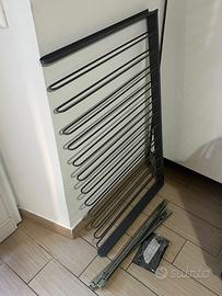 Ikea Komplement Portapantaloni colore grigio scuro