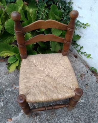sedie rustiche