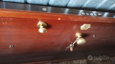 PORTA BLINDATA RIVESTITA IN LEGNO