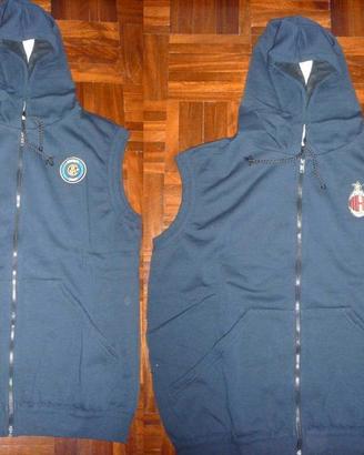 Felpa smanicato inter -milan o neutra
