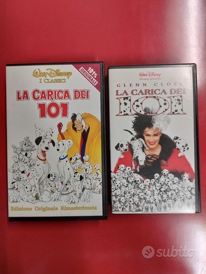 La carica dei 101-film e cartone- vhs videocasseta - Musica e Film In  vendita a Pavia