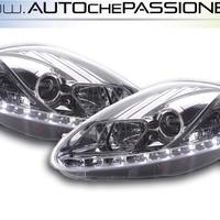 Fanali anteriori DAYLINE cromati per ABARTH FIAT G