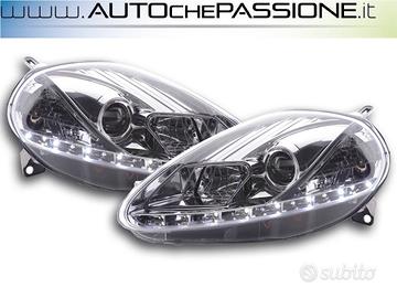 Fanali anteriori DAYLINE cromati per ABARTH FIAT G
