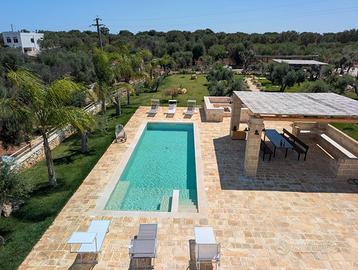 Stoneway Trulli & Pool _ Ostuni