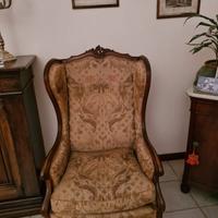 2 poltrone bergere antiche