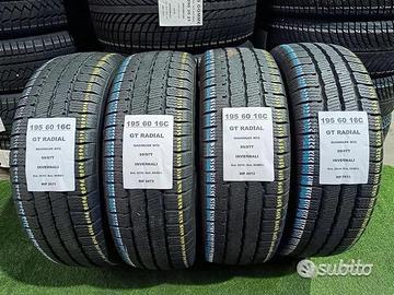 4 gomme 195 60 16C GT RADIAL RIF2073