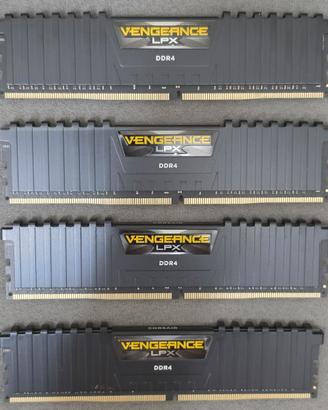 Corsair VENGEANCE LPX 16 GB (4x4GB) DDR4 3400 C16