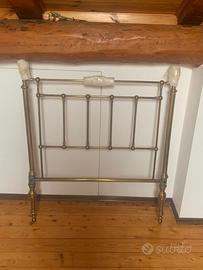 Letto in ottone