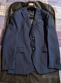 Abito Uomo di Sartoria Buschi 1913 blu estivoTg.48