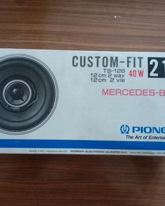 Altoparlanti Pioneer 40w due vie per Mercedes W124