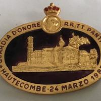 Distintivo funerale Umberto II re Phantheon