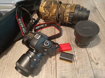 canon 6d e corredo fotografo