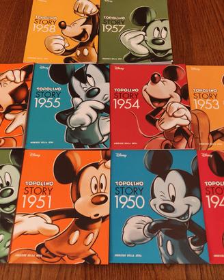 Disney Topolino Story - 10 volumi dal 1949 al 1958