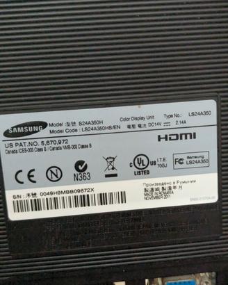 Monitor Samsung S24A350H