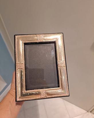 Album fotografico con cornice in argento