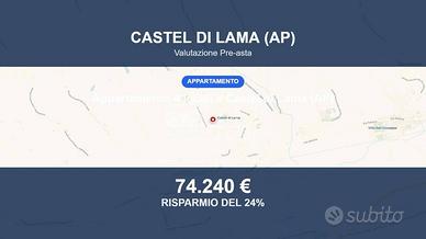 Immobile in asta di 89 m² con box auto a Castel di