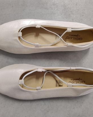 Scarpe ballerine Gruenland dorate Junior