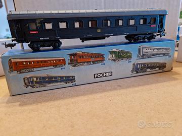 Pocher H0 Carrozza Passeggeri Tedesca 202.3 Rif Vc