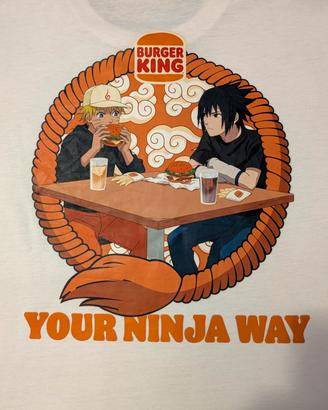 T-shirt Naruto e Sasuke