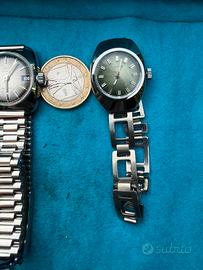 Lotto 2 orologi nuovi anni 70