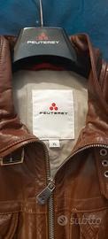 Peuterey uomo XL marrone in pelle