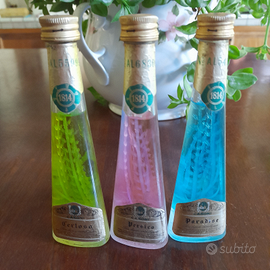 Bottiglie miniature Casoni liquori cristallizzati