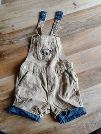 salopette bimbo 9 mesi 71 cm