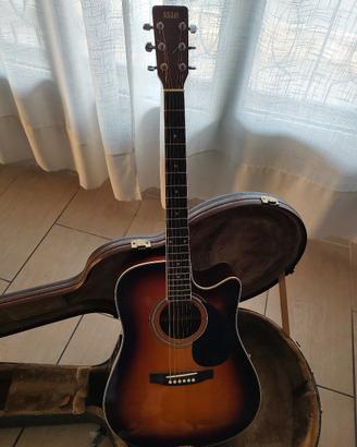 Chitarra Acustica amplificata ASAHI anni 90 